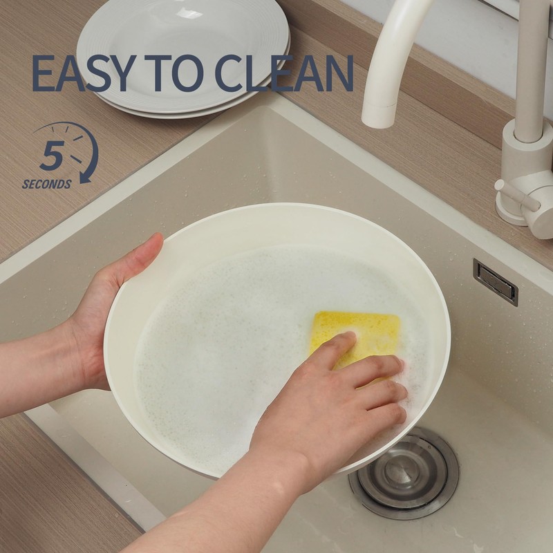 BECIGAR 23pcs Ceramic Pots and Pans Set, Nonstick Detachable Handle