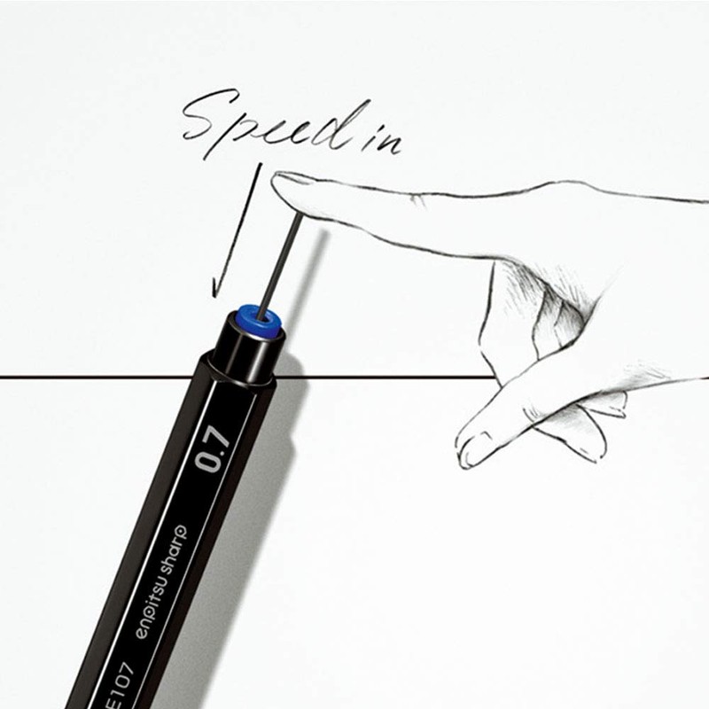 KOKUYO PSR-2B09-1PX3SET Mechanical Pencil Refill, 0.03 inch (0.9 mm), 2B,