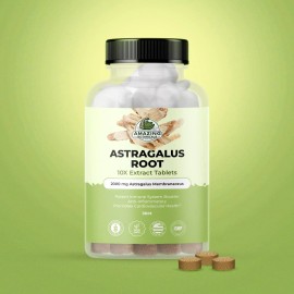 Amazing Botanicals Astragalus Extract Tablets 2000mg 10X 70% Polysaccharide