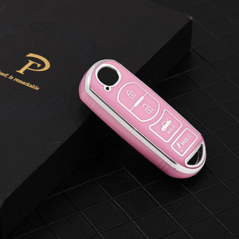 ELOHEI for Mazda Key Fob Cover Case, Compatible with Mazda