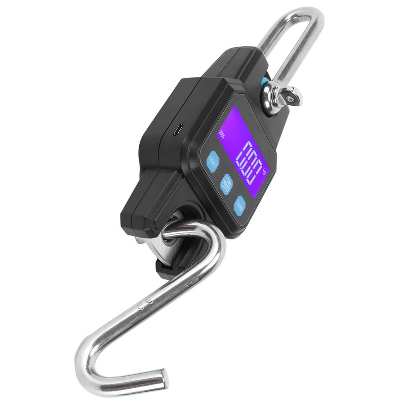 Multifunctional Crane Scale Portable Express Scale APP Charging 300kg/50g Alarm