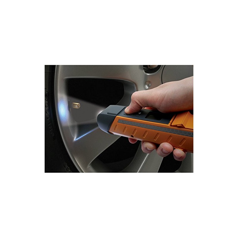 Accutire MS-4034B 5-in-1 Roadside Emergency Tool with Digital Tire Gauge