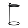 MAYPEX 12" C Round Metal Accent Table End Table for