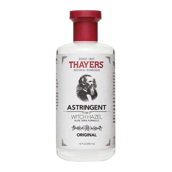 Thayers Witch Hazel with Aloe Vera, Original Astringent 12 oz