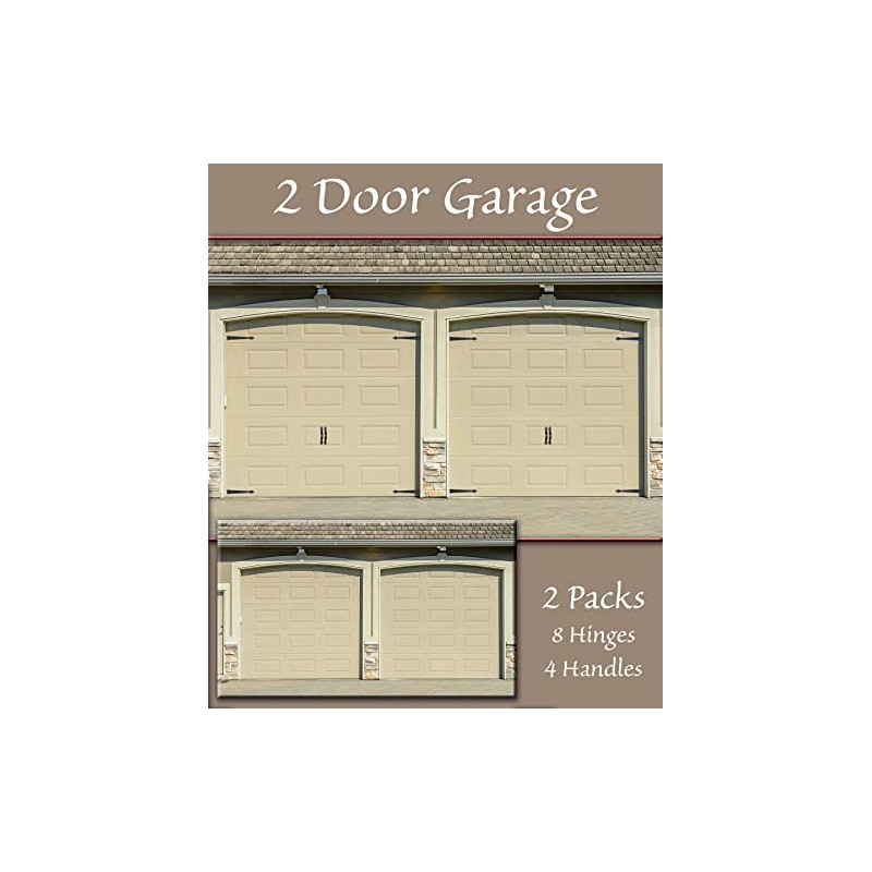 Household Essentials Hinge IT Premium Carriage House Handle & Hinge,