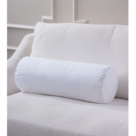 Plankroad Home Décor 9Dx32 Hypoallergenic Luxury 100% Small Feather Bolster Pillow Insert, 100% Cambric Cotton Shell, Never Vacuum-Packed, Odorless, Made in USA