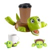 LUMOOM Funny Turtle Coaster, 3D Printed Drink Holder, Funny Anti-Stress