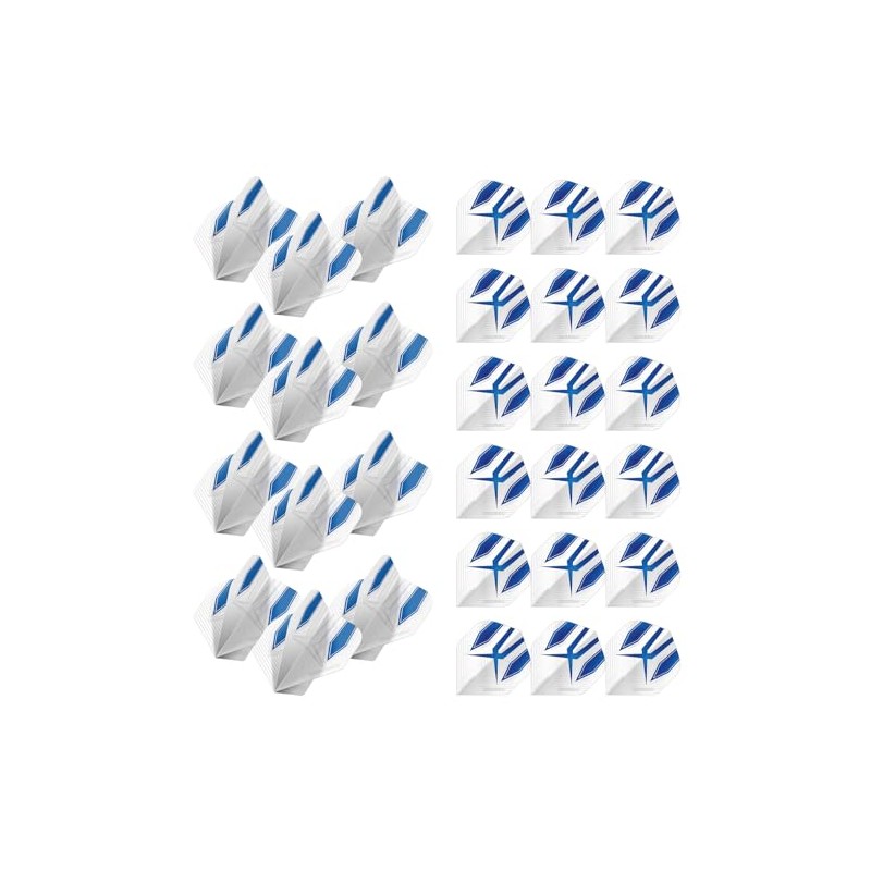 WINMAU Prism Alpha Design Extra Thick Dart Flights - 10