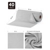 Fantasticlean Microfibre Cleaning Cloth Roll with 40 Pieces, Tear-Off Cleaning