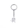 Dreamtimes Skeleton Smiley little Man Sign Language Keychain Finger Medium