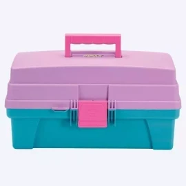 Q Hogar Caja Multiusos Para Almacenar Maquillaje Color Rosado/lila