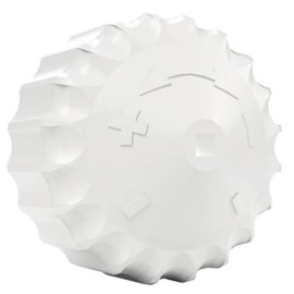 Valve Protection Cap, Hand Regulator Cap, Construction Protection Cap, M30 x 1.5 (2 x White)