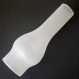 GXFCCYXT Small Oil Lamp Chimney 2 1/8 Inch Base by 7 1/8 Inch Height Kerosene Lamp Shade Tall Hurricane Lamp Glass Replacement Classic Long Chimney Frosted Design Chimney Fit Small Oil Lamps