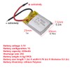 sea jump 2PCS 3.7V 220mah Lithium Battery for HS190 901HS