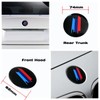 Car M 3 Color 82mm Front Hood Emblem and 74mm