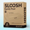 SLOOSH Inflatable Pool for Adults with Seats, 120" x 72"