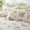 EMME Botanical Sage Green Comforter Set King Size 7 Pieces＿Brushed
