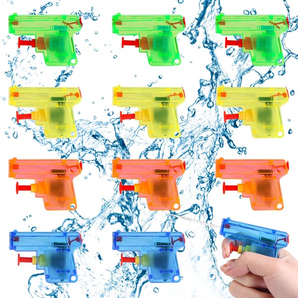CCINEE Mini Water Gun,24 Pcs Summer Beach Small Gun for