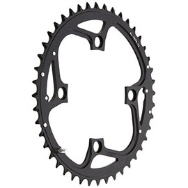 Truvativ Chainring MTB 44T 4 Bolt 104 mm BCD Alloy Blast Black 3 mm CNC, 11.6215.186.000 by