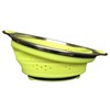 Oneida 8 inch Color Burst Stainless Steel Silicone Collapsible Colander