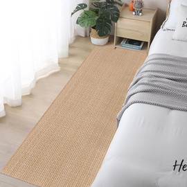 Fixseed Hallway Runner Rug Kitchen Runner Entryway Rug 2 x 6 Feet Washable Woven Rug Reversible Cotton Rugs for Porch Living Room Laundry Modern Farmhouse Kitchen Rug Mats Carpets