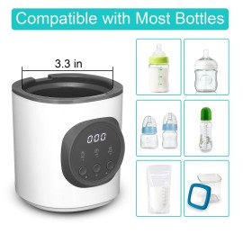 Baby Bottle Warmer, Fast Baby Bottle Warmer for Breastmilk and Formula