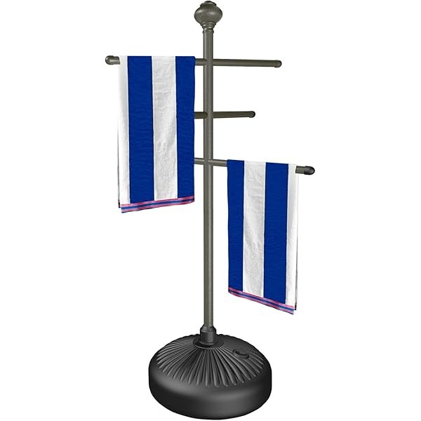 Hestiasko Pool Towel Rack Outdoor, 59" Metal Outdoor Towel Rack