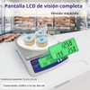Báscula digital grande de cocina, 40 kg/88 libras, báscula de
