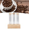 Coffee Bean Jars Canisters Coffee Storage Containers with Solid Wood