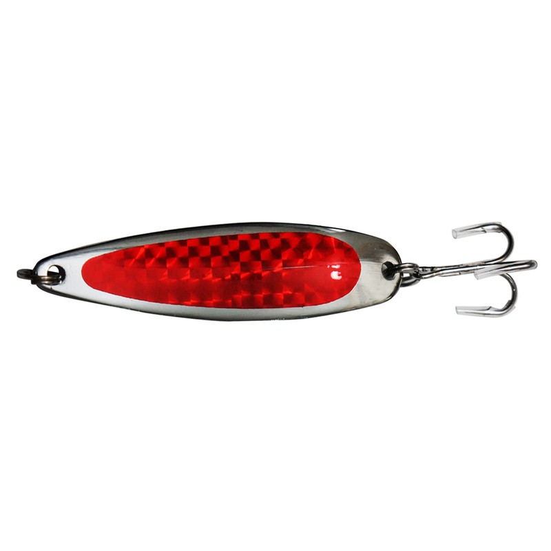 Qty 4 Fish WOW!® 3oz Fishing Spoons with a Treble