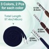 Winsyison 6pcs Drawstring Cord with Spring Threader Tool, 57.4in Hoodie