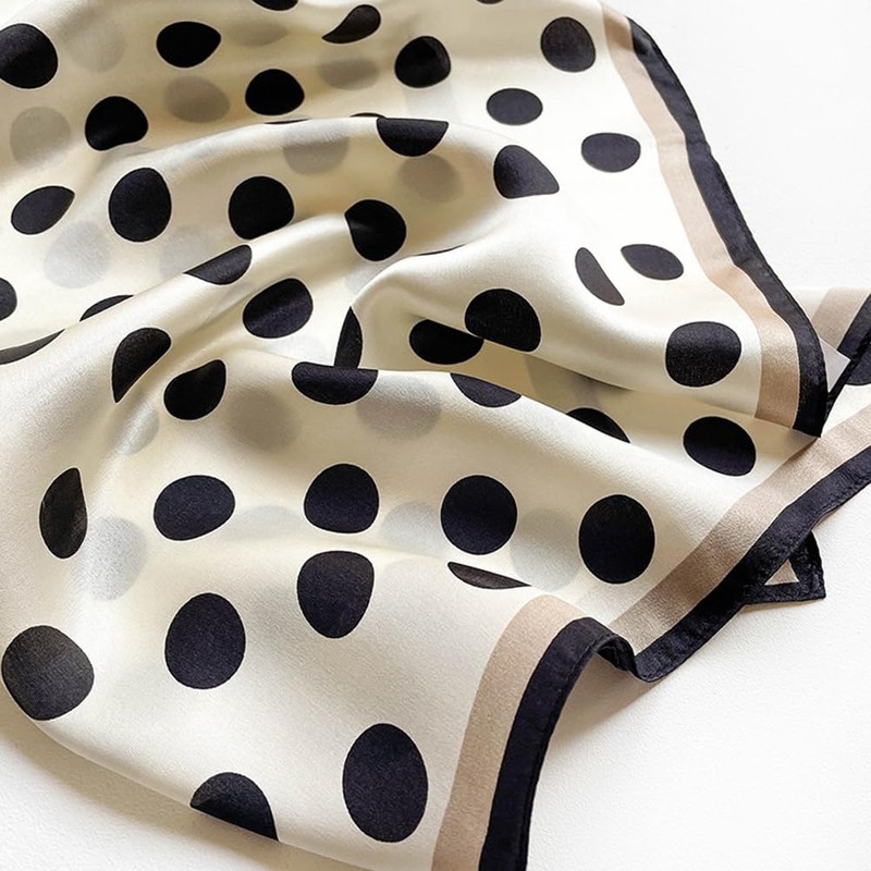 [Euyqs] Women's Scarves 100% Silk Uniform Office Scarves Handkerchiefs, #102