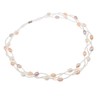 Treasure Bay Multicolour Pearl Necklace Bracelet Earrings with Magnetic Clasp