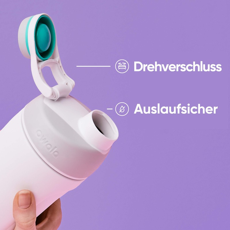 Owala Twist Stainless Steel Drinking Bottle with Screw Cap, 940