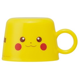Skater CPB1-A Plastic Bottle Cap Cup, Pikachu Face 21