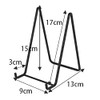 5 Pack Plate Display Stands, Metal Plate Holder, 9*13*15cm, Picture