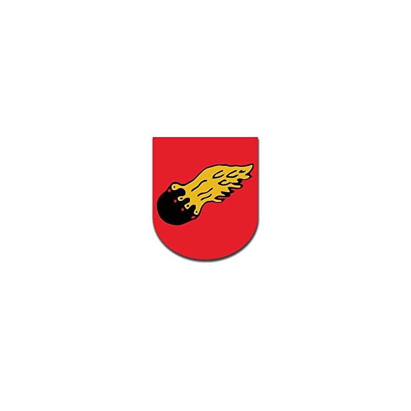 #A5544 Tank ArtBtl Battalion 35 Sticker Coat of Arms 7