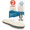 Biped 2 Pairs of Extra Thick Wool Soles Made of