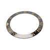 Ceramic Watch Bezel Ring Black Base Gold Digit Watch Bezel