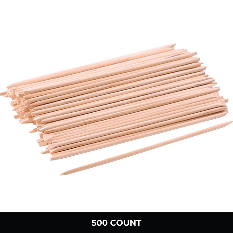 For Pro Birchwood Cuticle Sticks, 500 Count