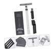 TOVINANNA Manual Shaving Razor Hair Razor Face Beard Shaver Double-edged