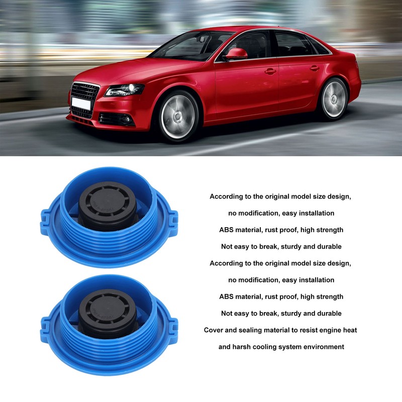 Coolant Recovery Tank Cap 40722 Blue Coolant Expansion Overflow Tank