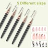 5PCS Nail Art Brushes Set - Thin Liner Nail Art