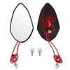 INFINAUTO Motorcycle Rear View Mirrors Bar End Side Mirrors Mount