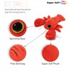 Puzzled Big Eye Lobster Plush, 6"