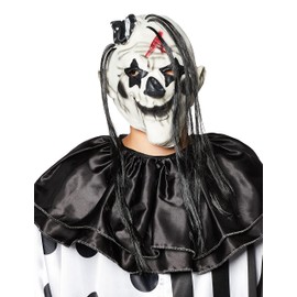 Fun World Killer Clown Adult Costume, black, Standard Size