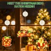 5PCS Window Christmas Decoration Lights, Battery Operated with Suction Cup