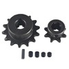 COEFEPIY Jackshaft Go Kart Minibike Complete Jackshaft Kit 5/8" X