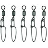 Dieter Eisele Crosslock Swivels 5 Fishing Swivels Size 3/0 /