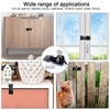 Sunallwell 2 Packs Door Lock Hasps, Keyed Hasp Locks Door